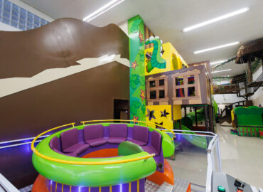 Mais de 20 atrações é no Kroko Kids Buffet