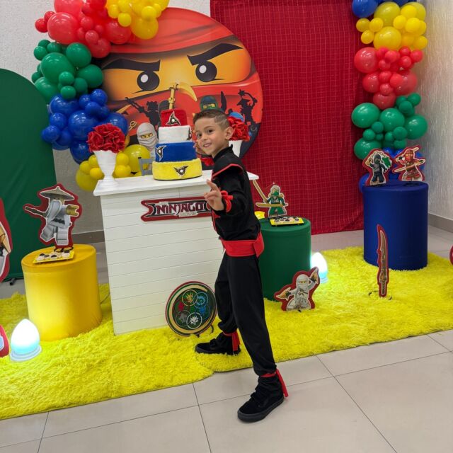 🎉 Luigi subiu de nível! 🎉 Ele completou 6 anos com uma festa super irada de Ninjago no Kroko Kids Buffet! 
🥷 Solange e Renato, obrigado por compartilhar esse momento especial com a gente. Desejamos ao Luigi muitos anos de alegrias, amizades e missões incríveis! 
Que ele continue crescendo com muita coragem, sabedoria e determinação. Feliz aniversário, Luigi! 🎂🥳

 #KrokoKidsBuffet #AniversárioLuigi #Ninjago #6Anos #FestaInfantil #MomentosMágicos